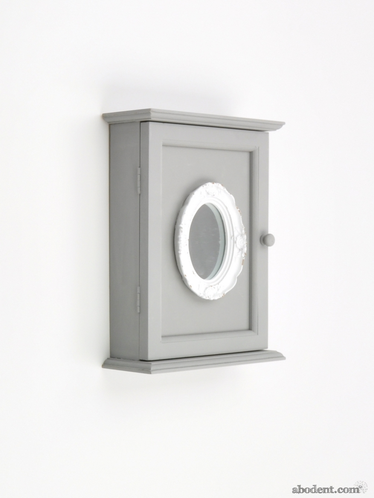 key cabinet with mirror