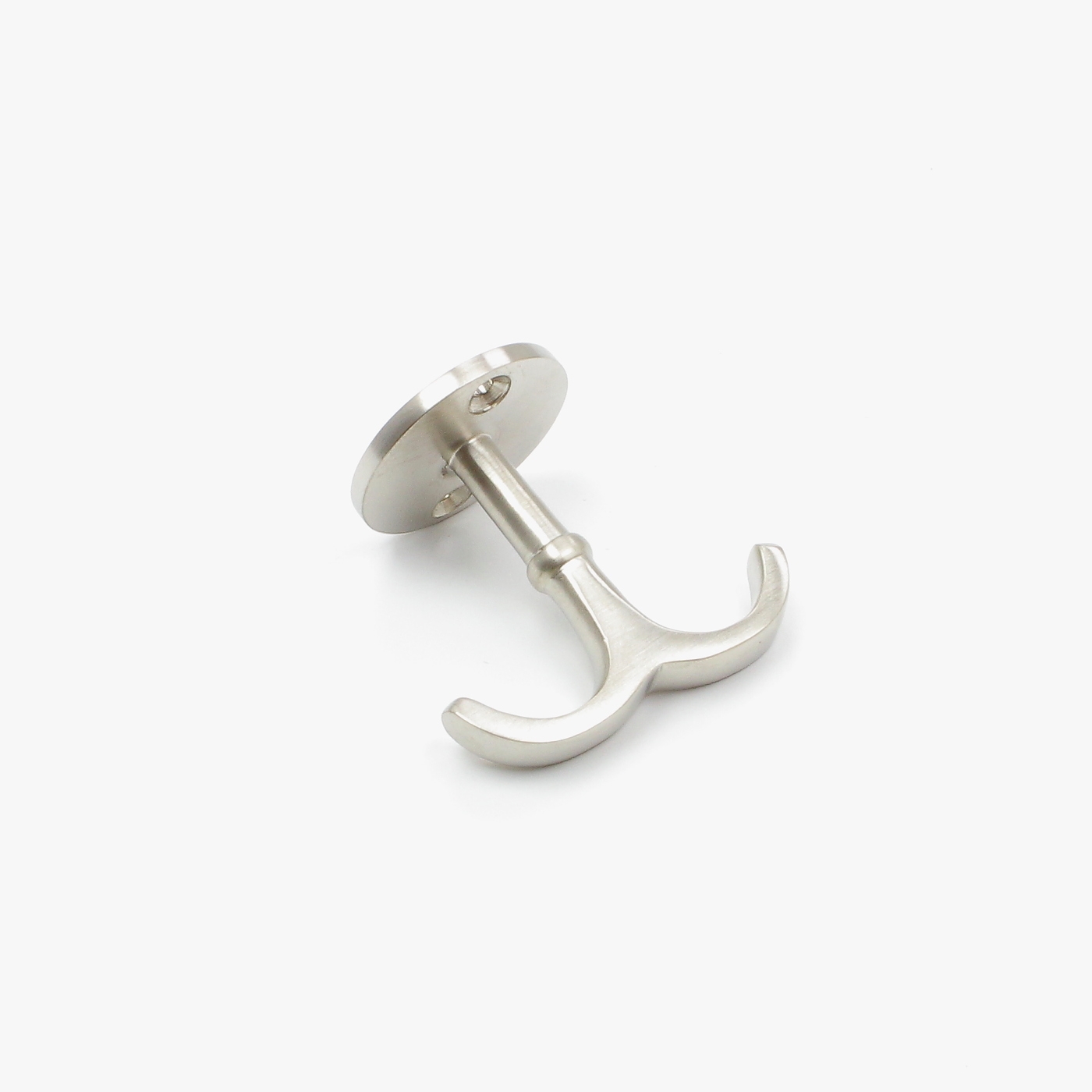 shelving with hooks underneath