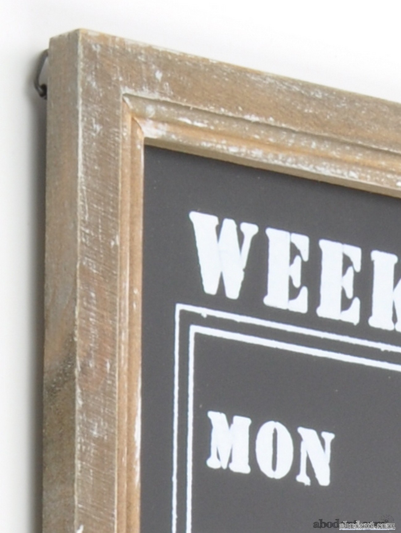 Weekly Schedule Chalkboard | Week Planner Blackboard | abodent.com