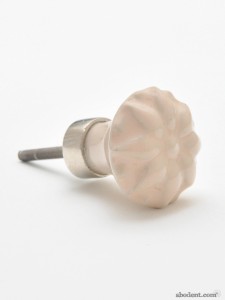 Powder Press Flower Knob