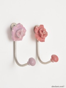 Minimalists Chintz Flower Hooks