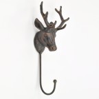 Red Stag Coat Hook