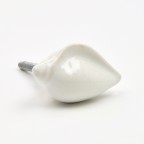 Ceramic Shell Cupboard Knob