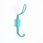 Wire Work Coat Peg - Turquoise