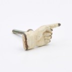 Pointer Cupboard Knob - Cream