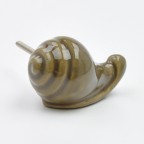 Ceramic Snail Cupboard Knob