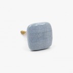 Crackled Pebble Ceramic Cupboard Knob