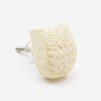 Snow Owl Drawer Pull