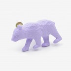 Prowling Bear Cupboard Knob - Purple