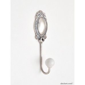 Floral Face Metal Mirror Wall Hook