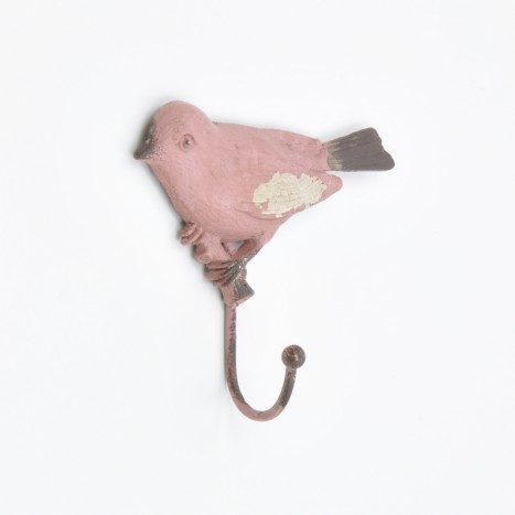 Sparrow Quarrel Coat Hook - Pink