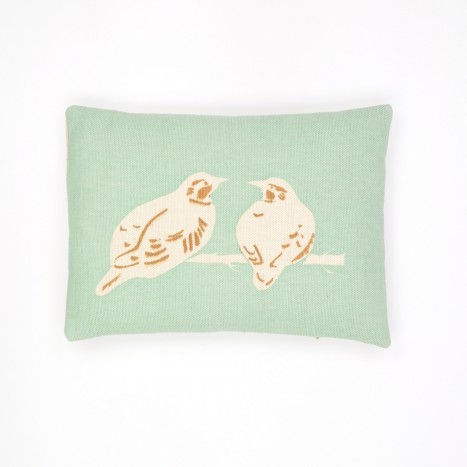 Goldfinch Dyad Cushion - Turquoise