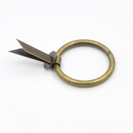 Large Brass Ring Pull