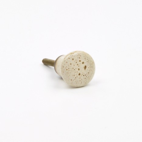 Speckled Eggshell Cupboard Knob