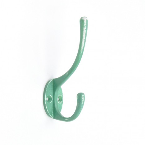 Green Vintage Old Coloured Wall Hook