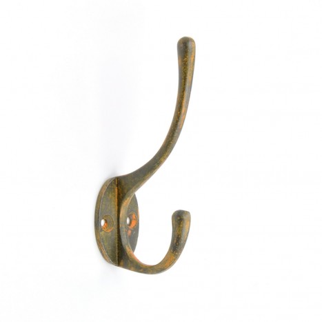 Distressed Yellow Vintage Wall Hook