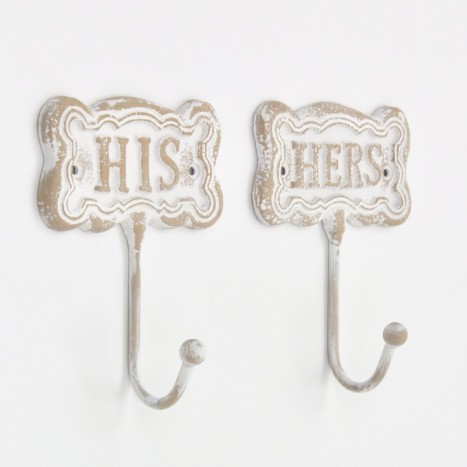 His and Hers Wall Hook