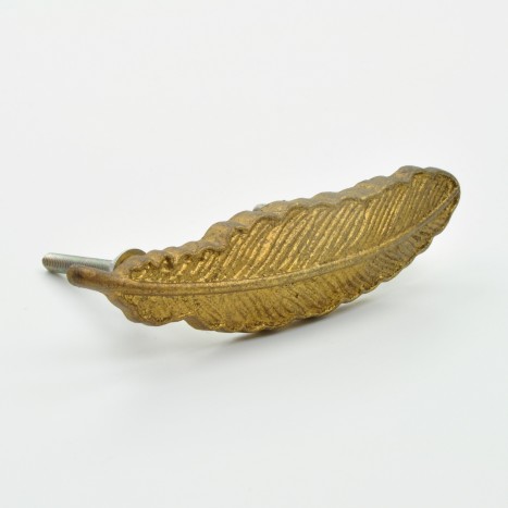 Gold Feather Handle