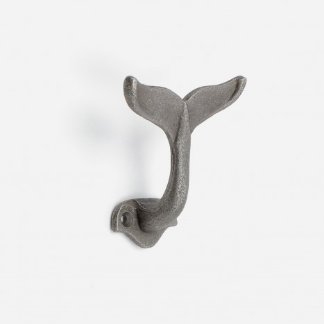 Wall Mounted Whale's Tail Coat Hook