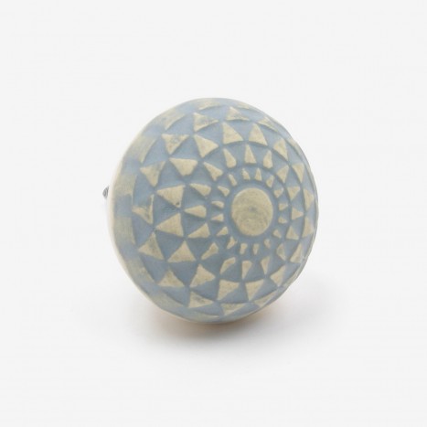 Sun Pyramid Cupboard Knob