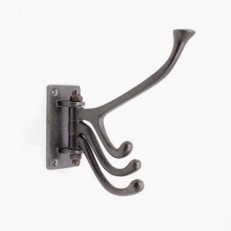 Iron Pivot Coat Hook