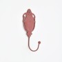 Red Coloured Metal Wall Hooks