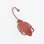 Red Coloured Metal Wall Hooks