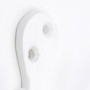 Small White Painted Wall Hook