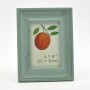 Simple Green Painted Wooden Picture Frame