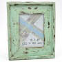 Distressed Green Wooden Picture Frame