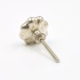 Solid Silver Metal Knob