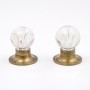 Hand-blown Glass Mortice Knobs