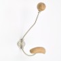 Wooden Ball and Clip Hook