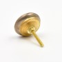 Hand-Painted Golden Knobs
