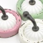 Coloured Ceramic Wall Hooks