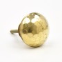 Faceted Brass Knob