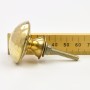 Faceted Brass Knob