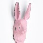 Pink Bunny Rabbit Wall Hook