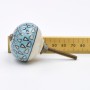 Pretty Painted Ceramic Handle