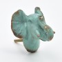 Blue Elephant Head Knob