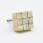 Square Mother of Pearl Drawer Knob