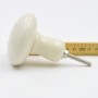 Large Cream Ceramic Drawer Knob