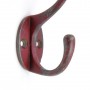 Traditional Red Metal Wall Hooks