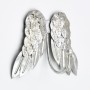 Silver Angel Wings Coat Hook
