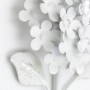 White Flower Coat Hooks