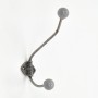 Industrial Grey Ceramic Wall Hook