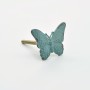 Vintage Green Butterfly Knob