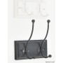 Coat Rack with Two Hooks