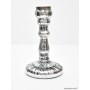 Shabby Chic Glass Candlestick