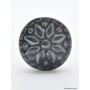 Black Flower Ceramic Pull